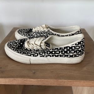 CDG X VANS canvas shoe